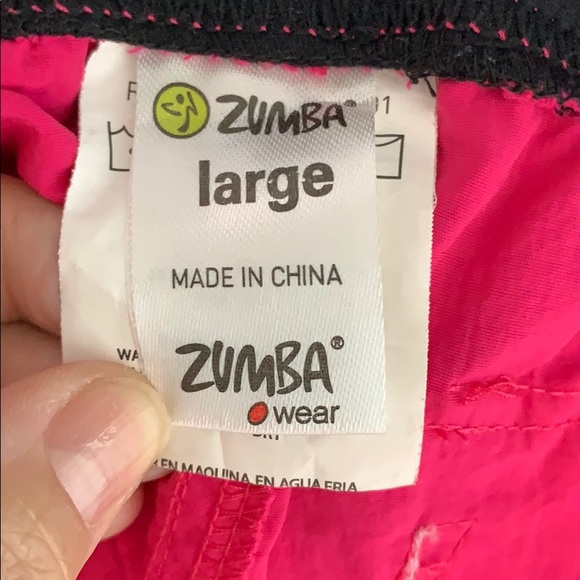 *SOLD* Pink Breast Cancer Dance Workout Pants 22PE - Picture 7 of 8